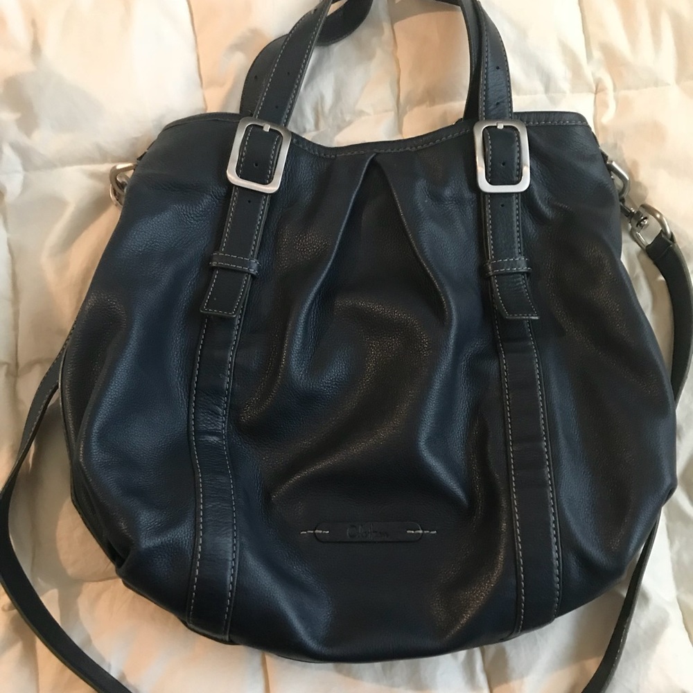Stunning Cole Haan dark navy blue crossbody